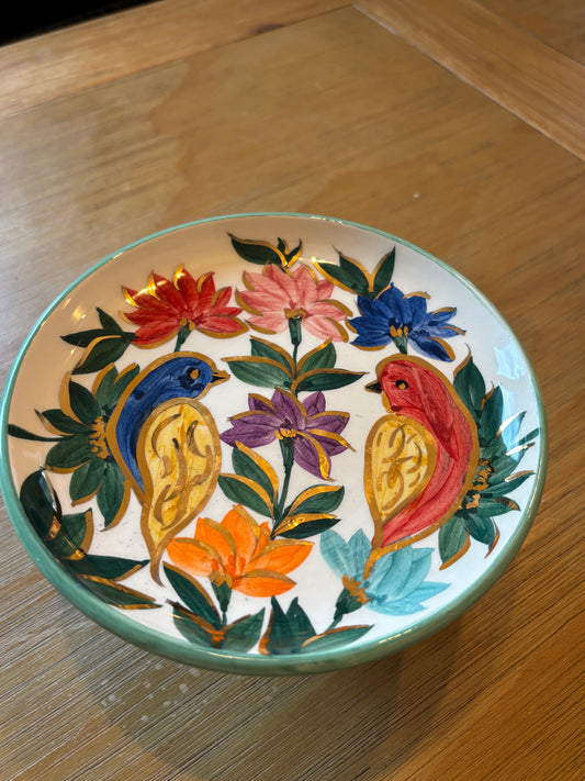coupe sur pied en céramique artisanale